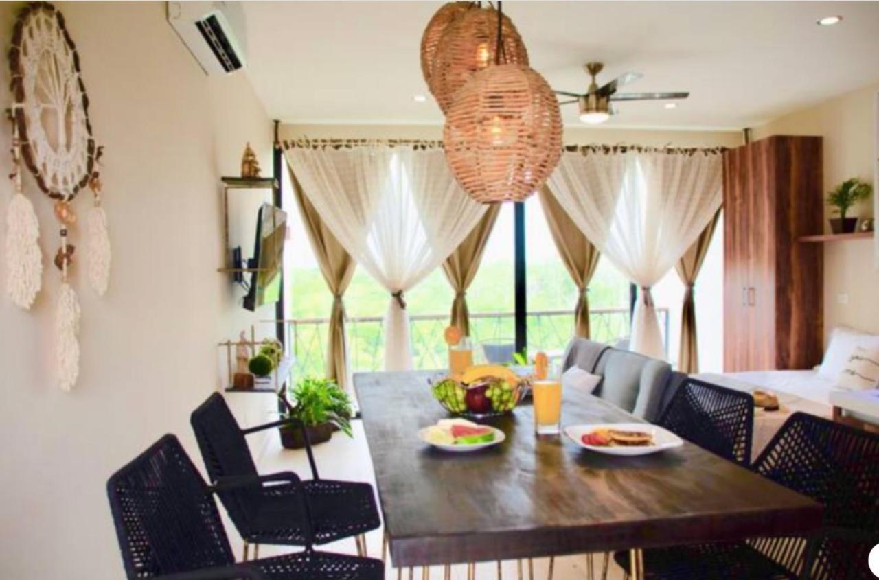 Entire Apartment At Dk Тулум Экстерьер фото